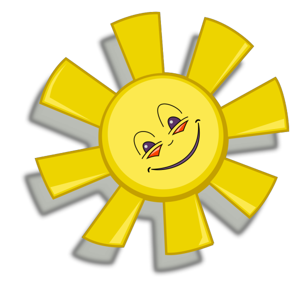 Happy Sun PNG Clip art