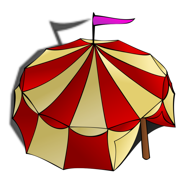 Circus Tent 3 PNG Clip art
