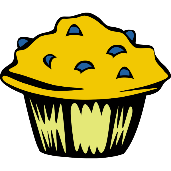 Blueberry Muffin PNG images