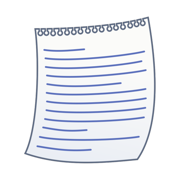 Paper With Writing PNG images