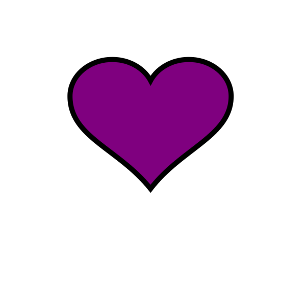 Purple Heart PNG Clip art