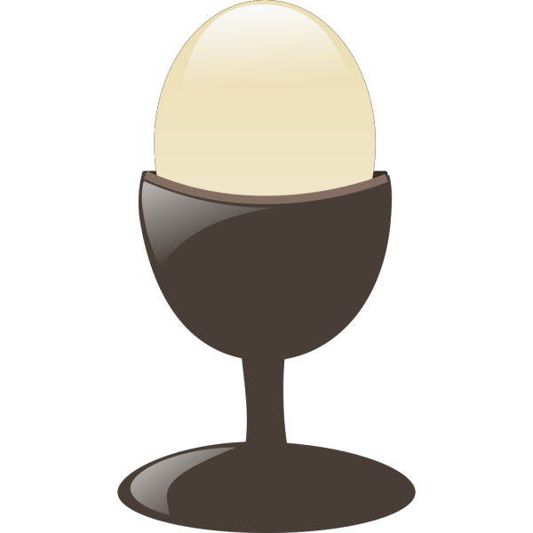 Egg With Egg Holder PNG Clip art