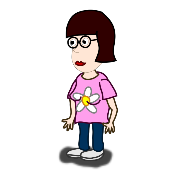 Girl Cartoon Character PNG Clip art