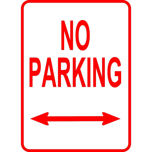 No Parking Sign PNG Clip art