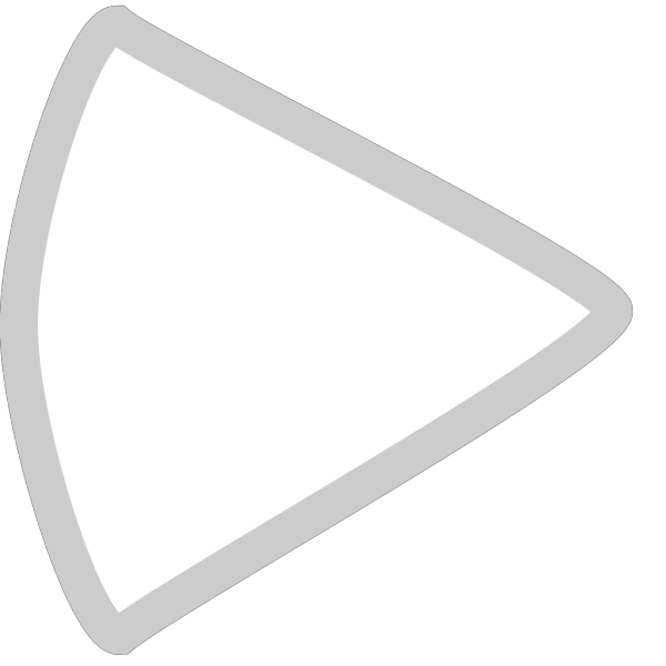 Plain Right Arrow Head PNG Clip art