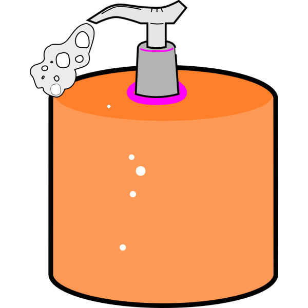 Foaming Soap Dispenser PNG Clip art