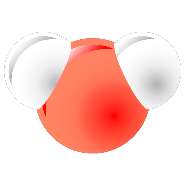 Water Molecule PNG Clip art