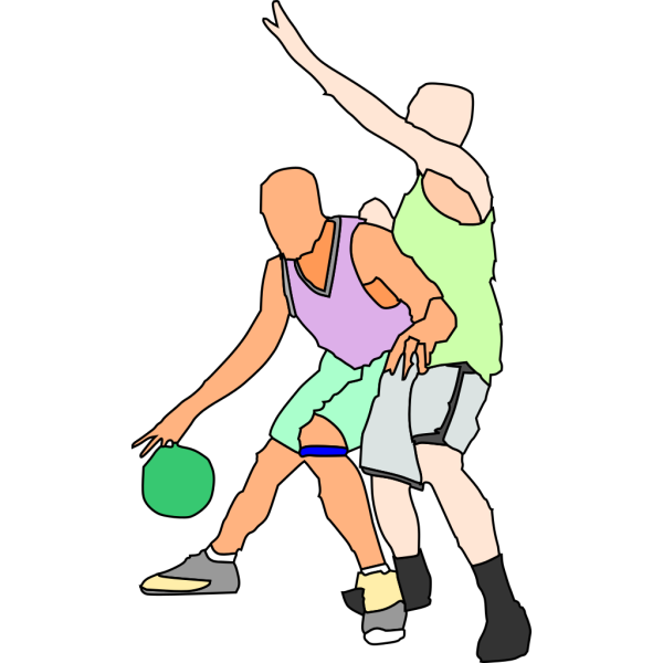 Basket Ball Players PNG Clip art