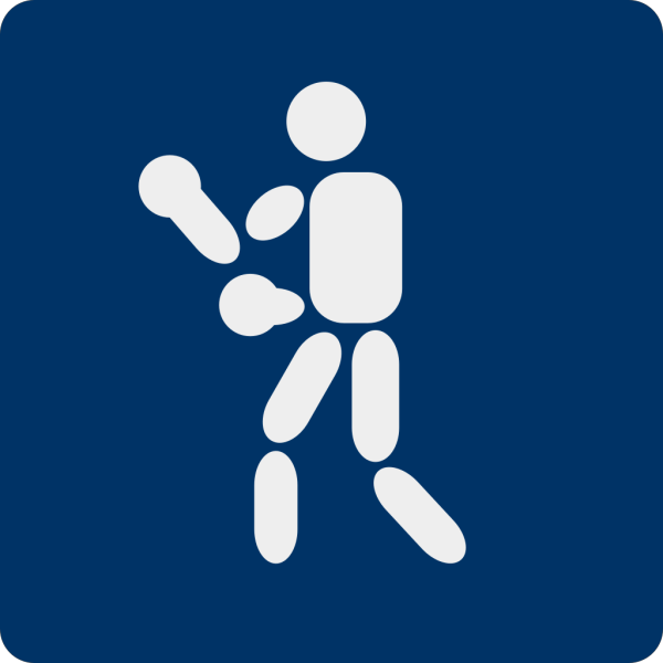 Olympic Sports Boxing Pictogram PNG images