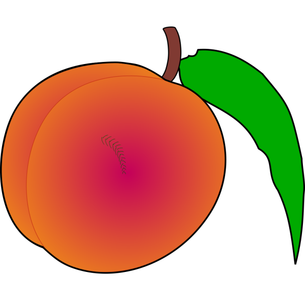 Coredump Peach PNG Clip art