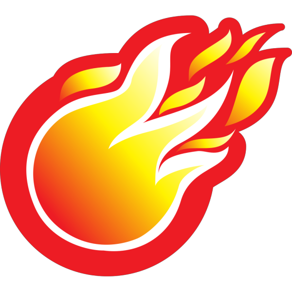 Fire Ball Icon PNG Clip art