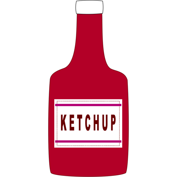 Ketchup Bottle PNG images