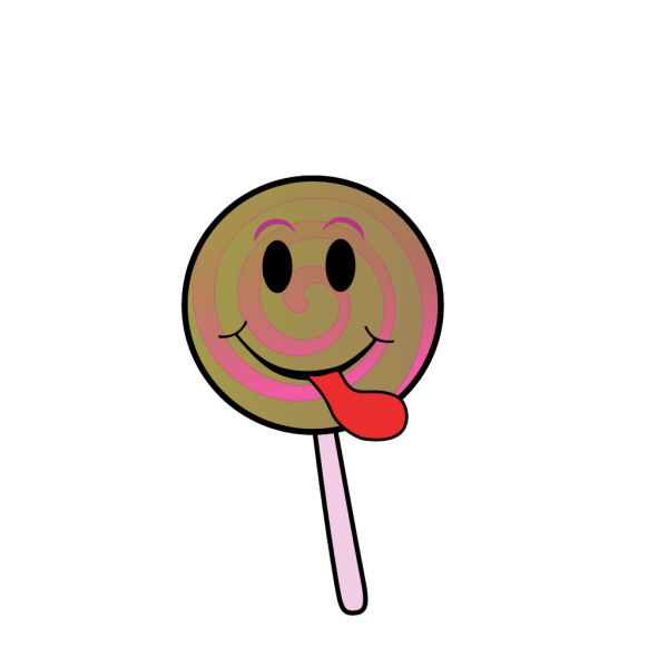 Lollipop Smiley PNG images