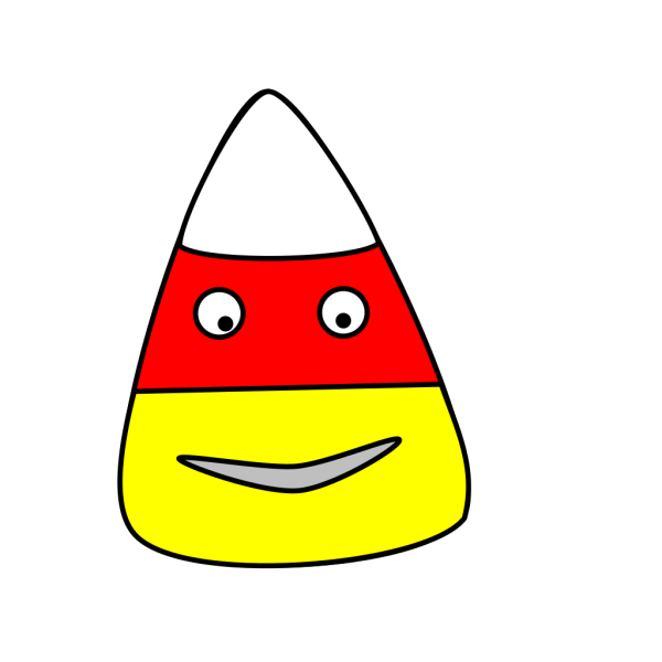 Candy Corn Character PNG Clip art
