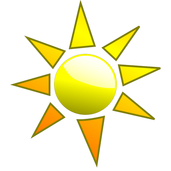 Sun 5 PNG Clip art