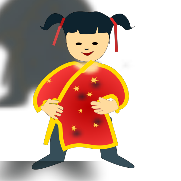 Chinese Girl Icon PNG Clip art
