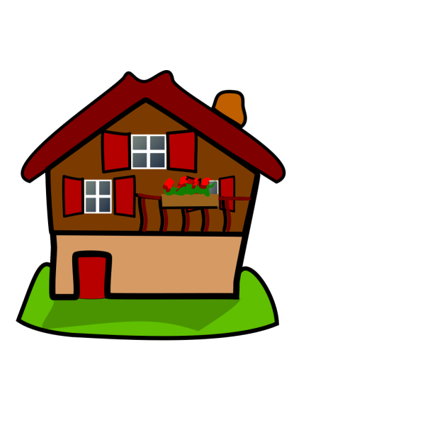Cartoon House Blue PNG, SVG Clip art for Web - Download Clip Art, PNG ...