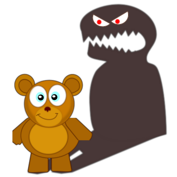 Monster Shadow PNG Clip art