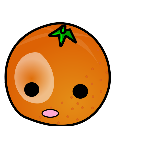 Cartoon Orange PNG Clip art