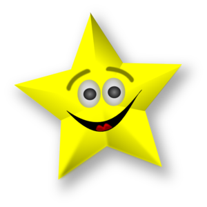 Smiling Star PNG Clip art