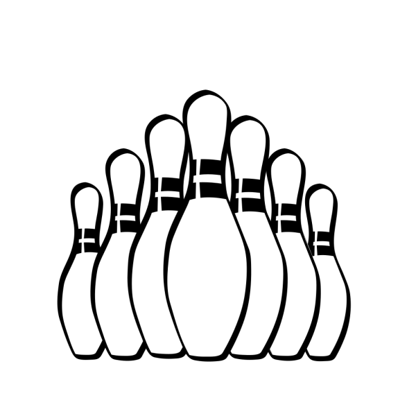 Bowling Pins PNG Clip art