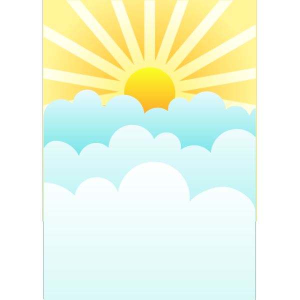 Rising Sun PNG Clip art