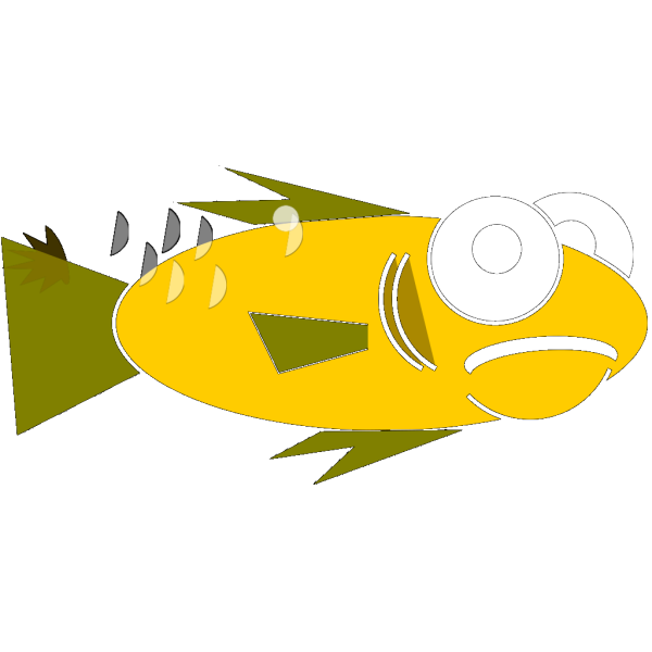 Goldfish Big Eyes PNG Clip art