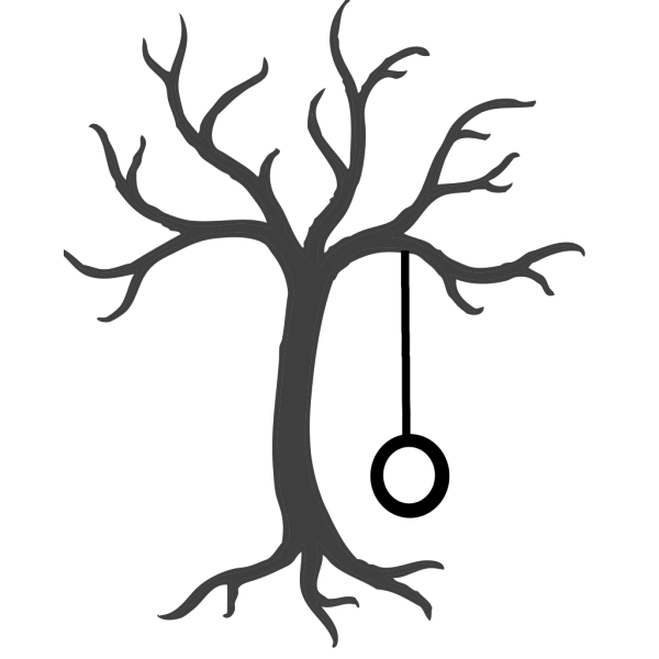 Bare Tree With Tire Swing PNG images