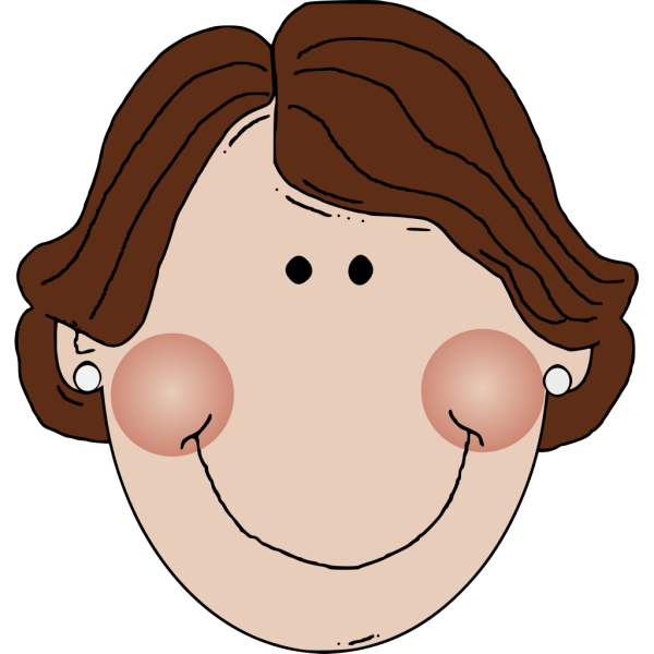Smiling Lady PNG Clip art