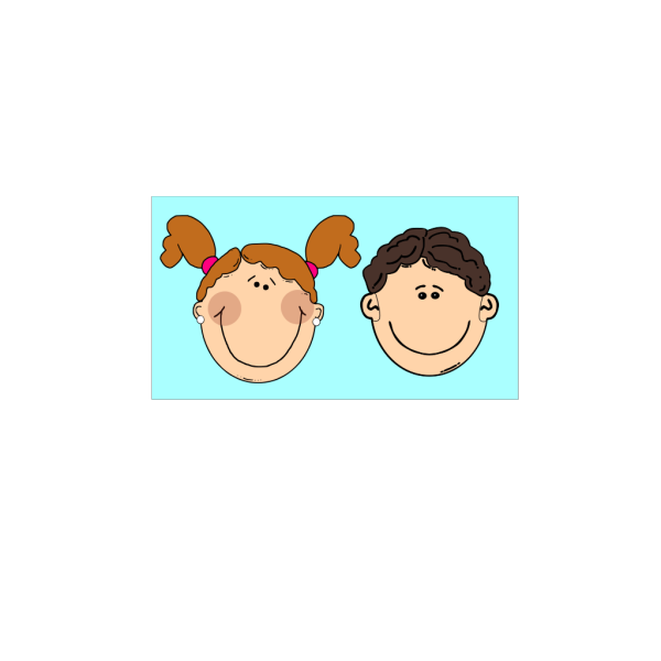 Smiling Faces In Window PNG Clip art
