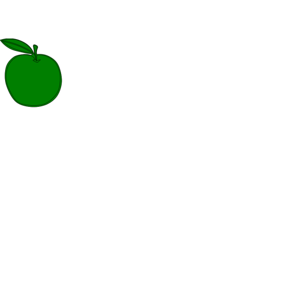 Green Apple PNG Clip art