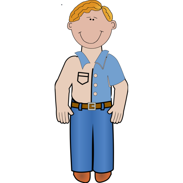 Daddy Standing 01 PNG Clip art