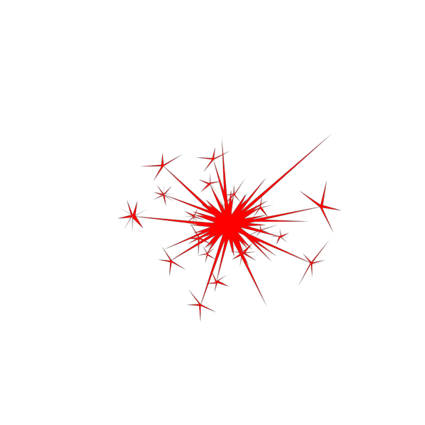 Red Firework PNG Clip art