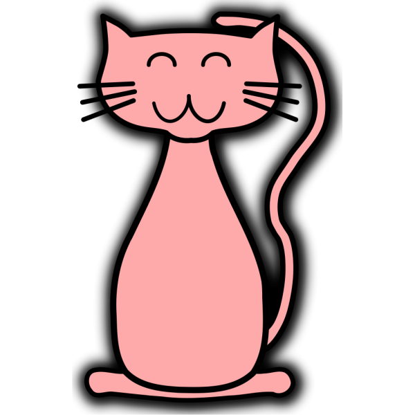 Pink Kitty PNG Clip art