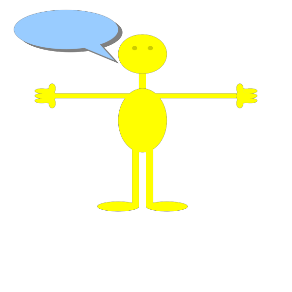 Standing Cartoon Person PNG Clip art