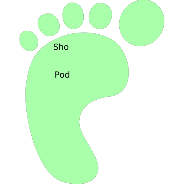 Foot Outline PNG Clip art