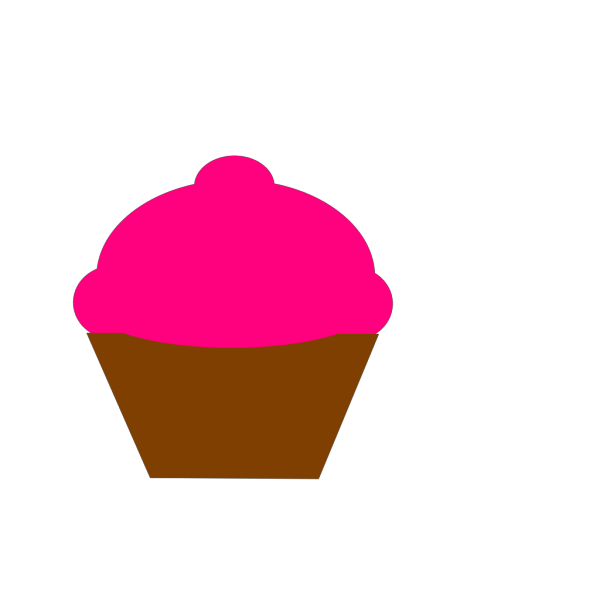 Cupcake Pink PNG Clip art
