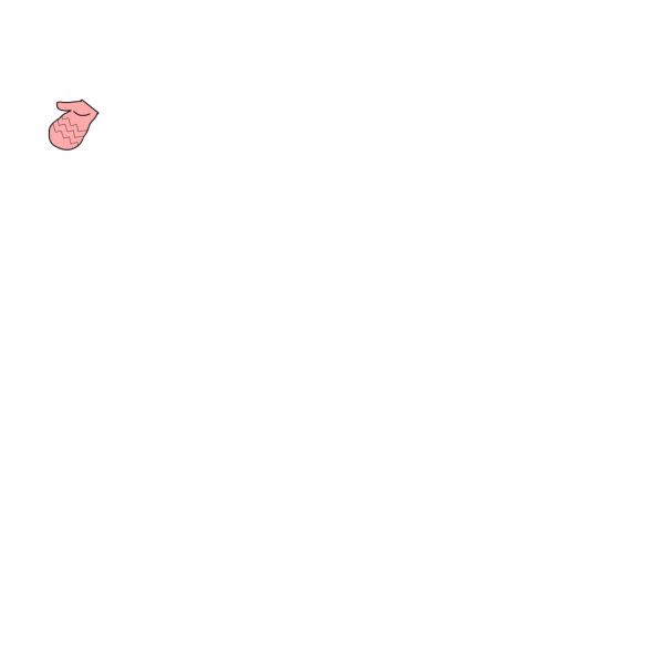 Pink Mitten PNG Clip art