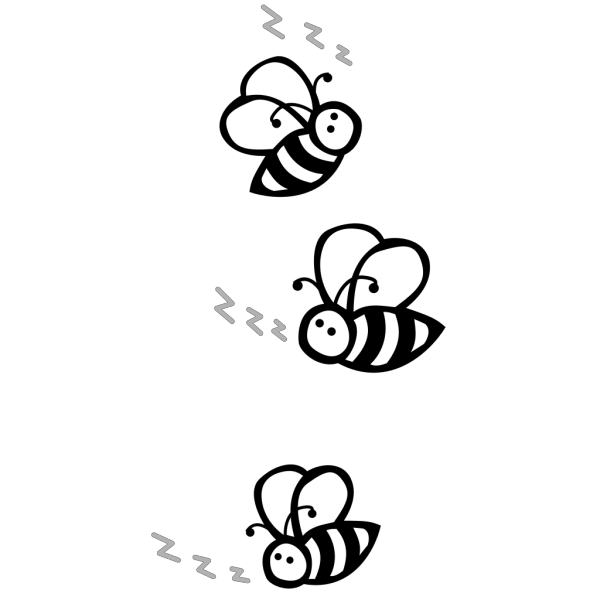 Angry Bees PNG Clip art