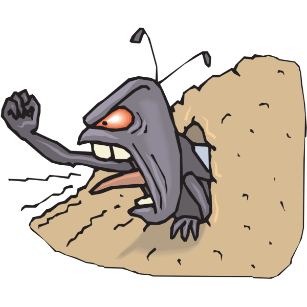 Angry Ant PNG Clip art