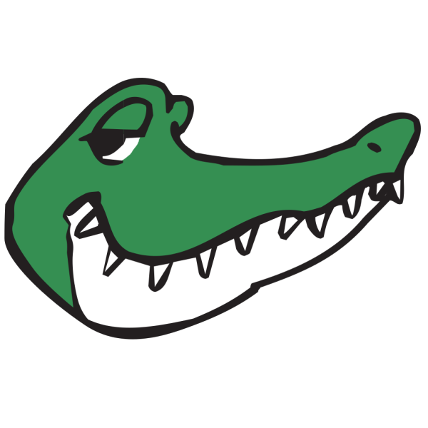 Seductive Alligator PNG Clip art