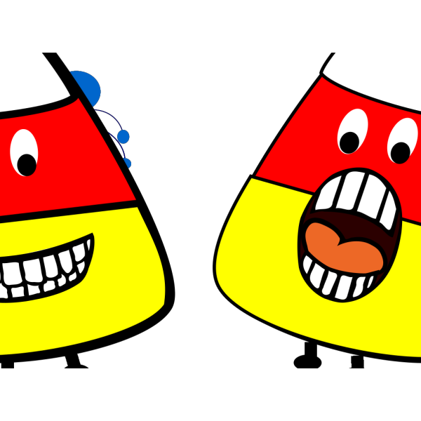 Candy Corn People PNG Clip art