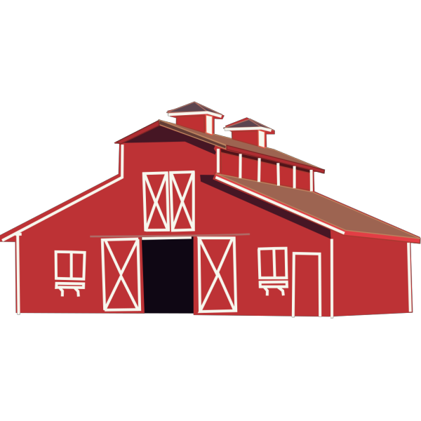 Red Barn PNG Clip art