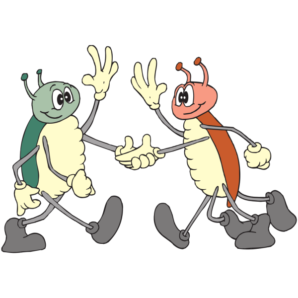 Friendly Bugs PNG images