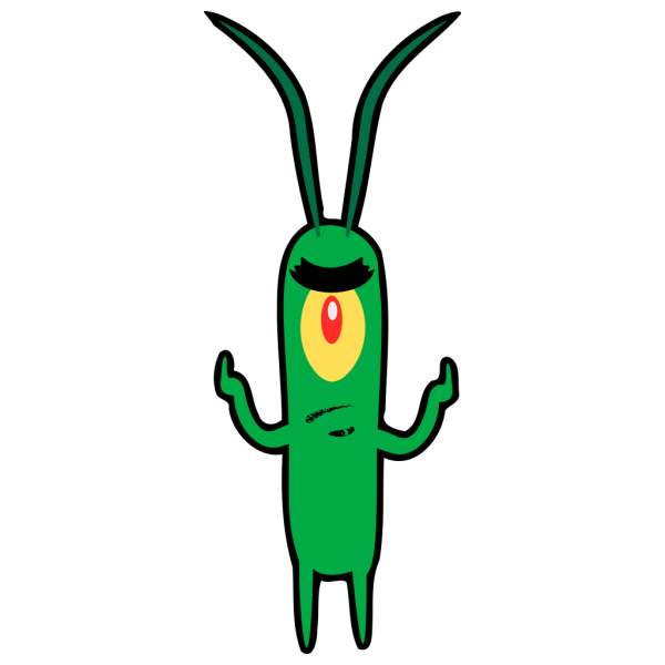 Cartoon Green Alien Child PNG Clip art