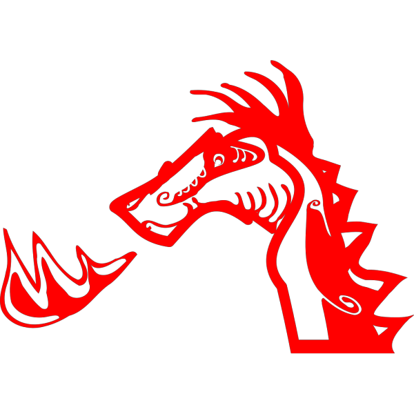 Red Dragon PNG Clip art