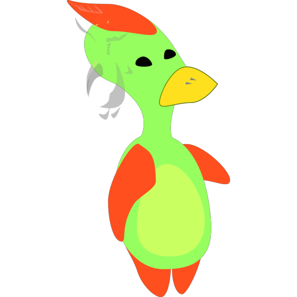 Alien Duck PNG Clip art