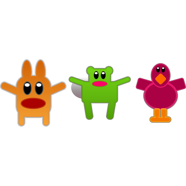 Toy Animals PNG images