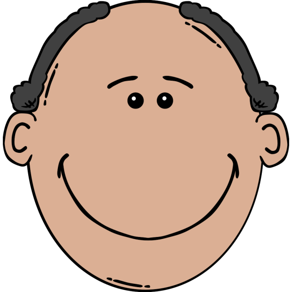 Man Face Cartoon PNG Clip art