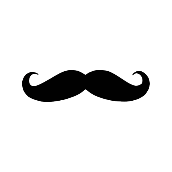 Black Mustache PNG Clip art